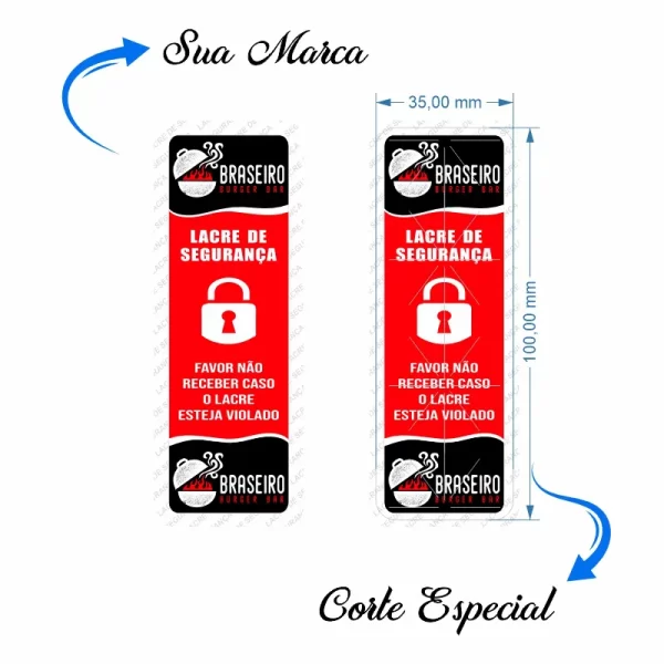 Amostra de Adesivos de Segurança - Image 3