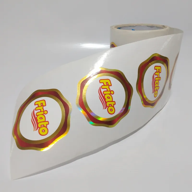 Rótulos Bopp com acabamento Hot Stamping Personalizados 7x7 - Image 6