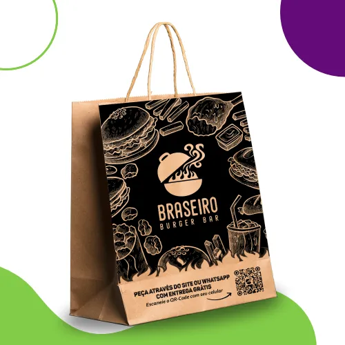 Sacola Kraft Personalizada - Image 3