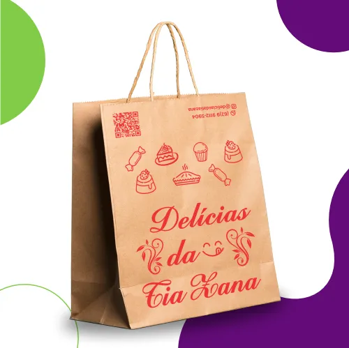 Sacola Kraft Personalizada - Image 2